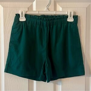 Banana Republic High Waist Green Shorts XS